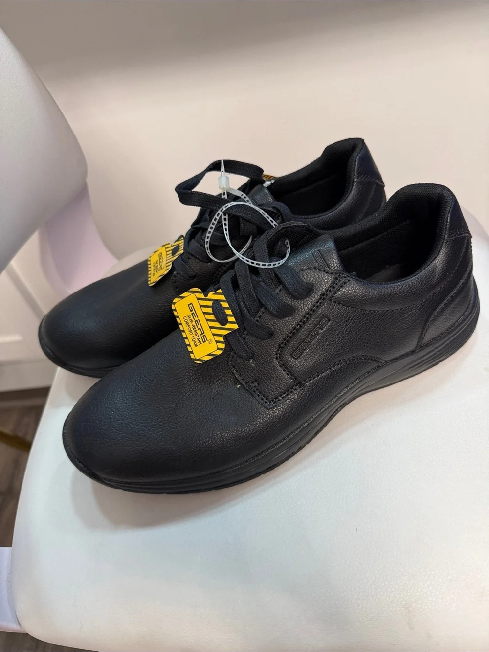 Classic Black Lace-Up Oxford Shoes for Men